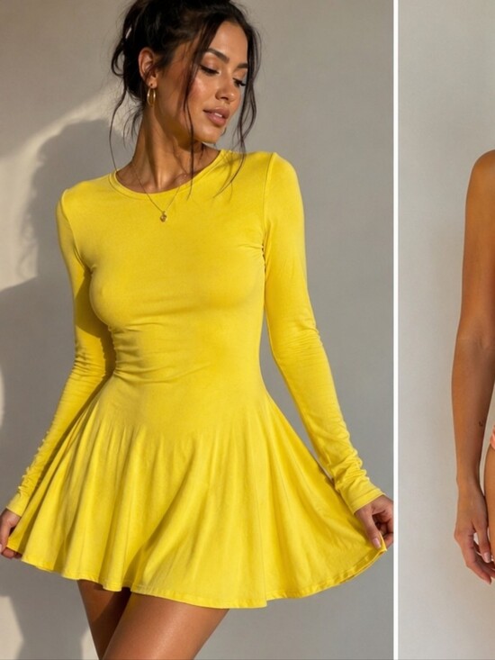 Forever 21 Dresses & Skirts - Hourglass Lime Dress